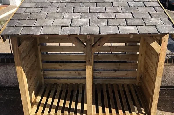 Lyra - Log Store with Slate Roof - Image 6
