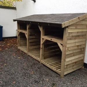 Nigel - Slate Roof Log Store
