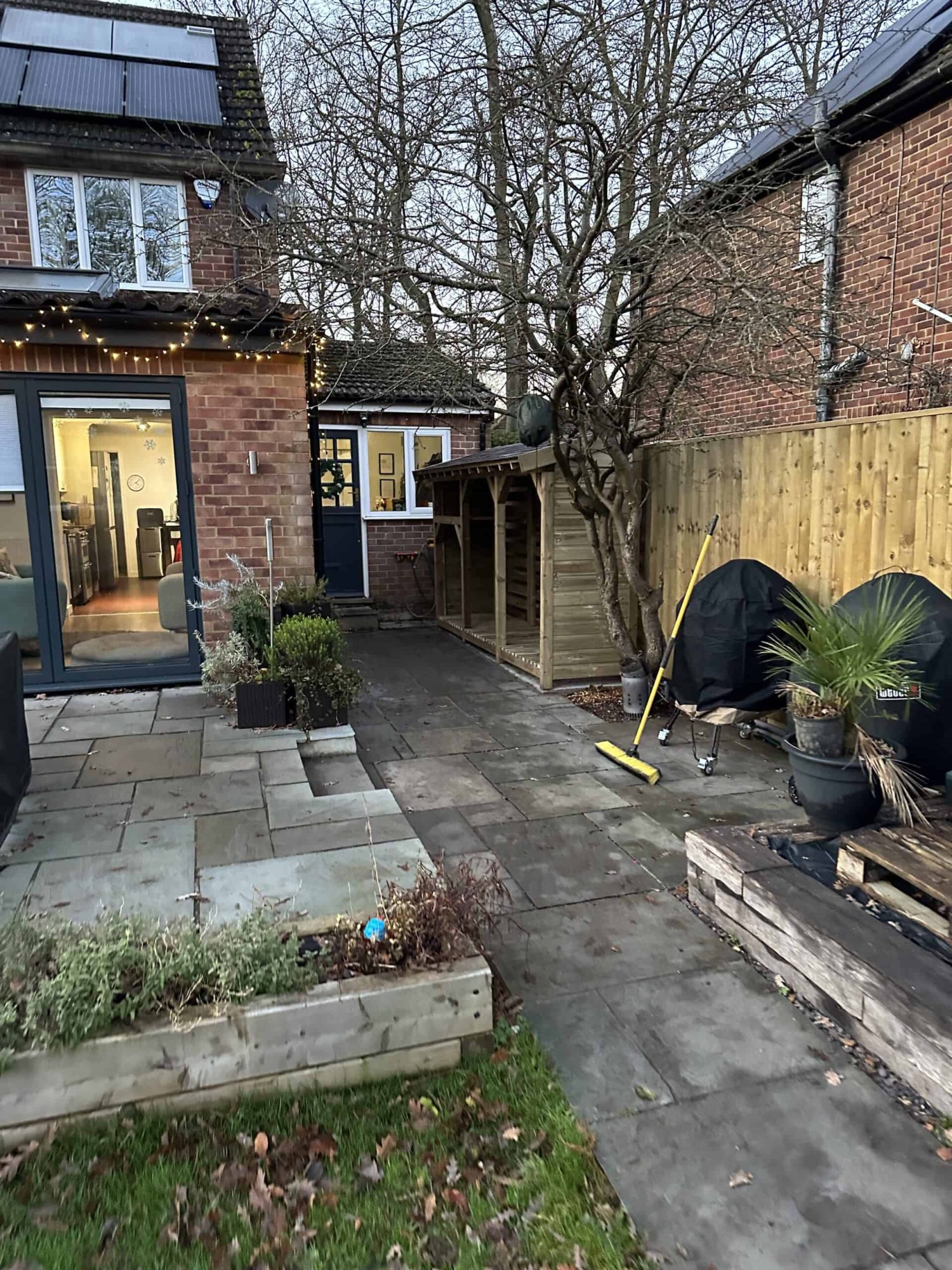 Frank - Slate Roof Log Store - Image 7
