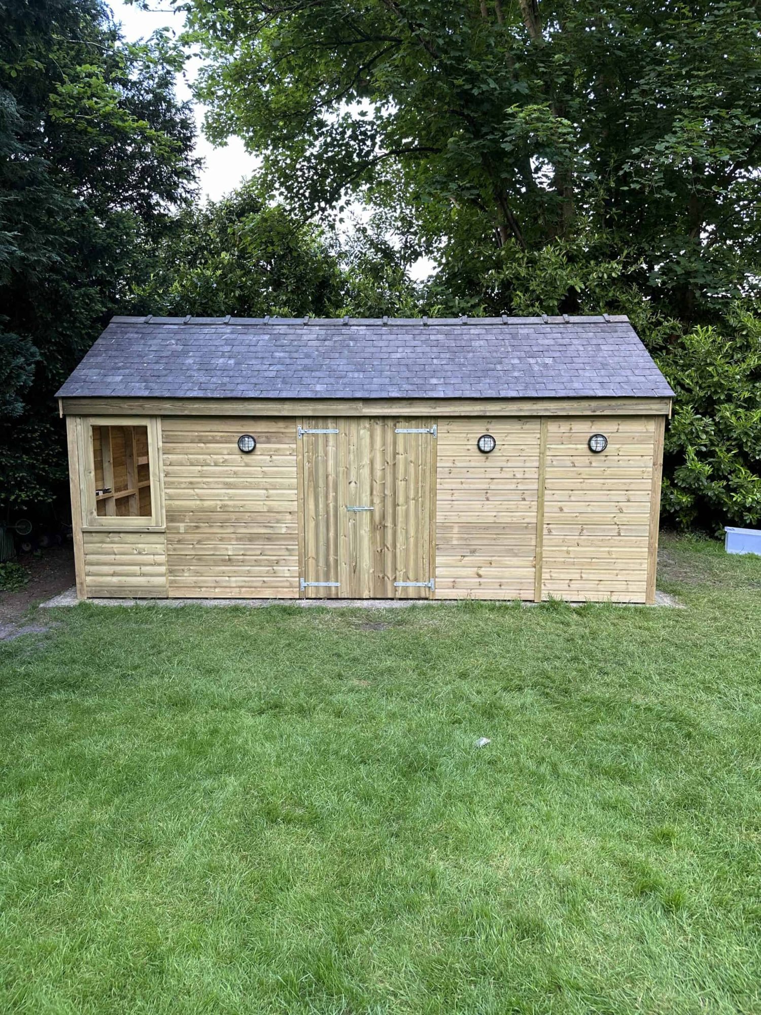Big Storage Shed with Slate Roof - Image 3