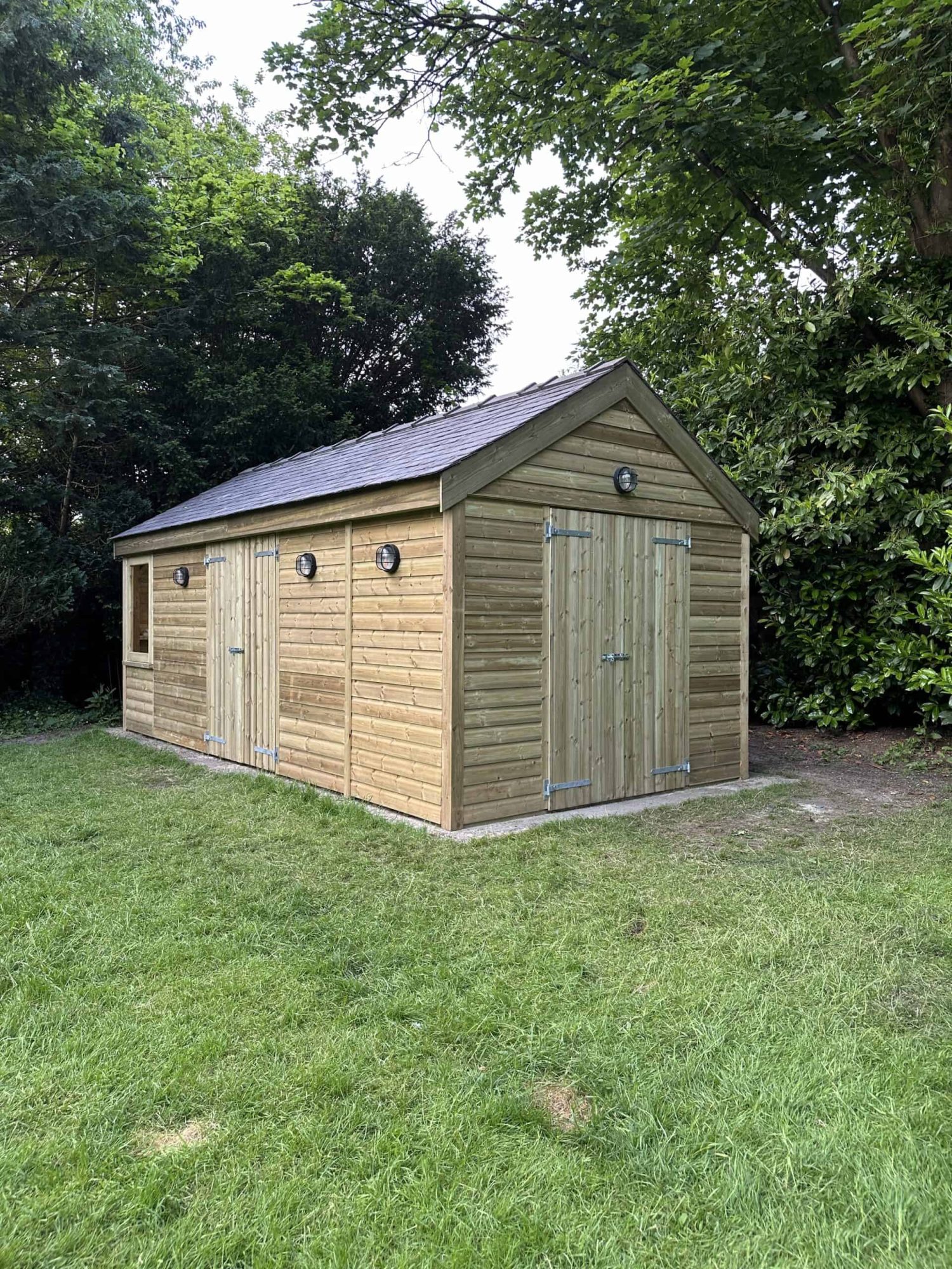 Big Storage Shed with Slate Roof - Image 2